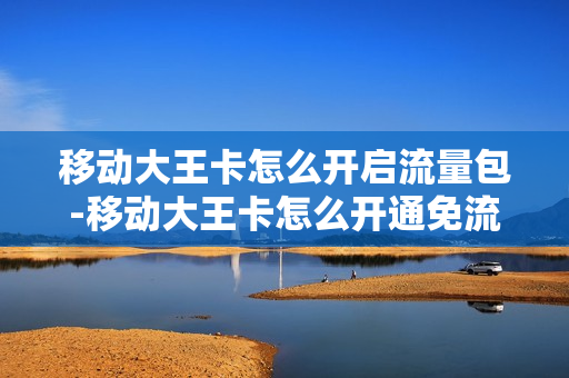 移动大王卡怎么开启流量包-移动大王卡怎么开通免流量
