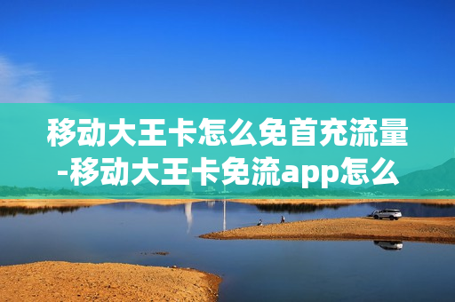 移动大王卡怎么免首充流量-移动大王卡免流app怎么激活