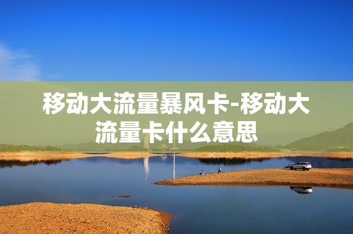 移动大流量暴风卡-移动大流量卡什么意思