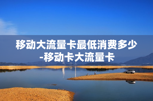 移动大流量卡最低消费多少-移动卡大流量卡