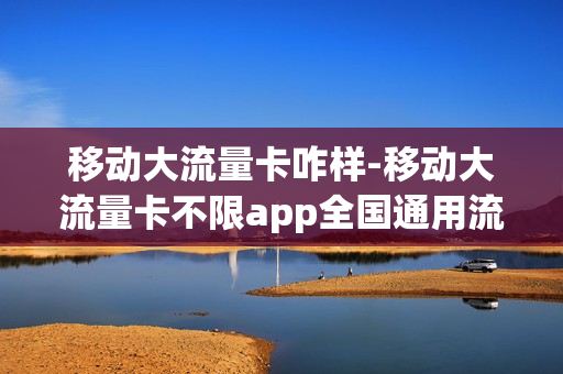 移动大流量卡咋样-移动大流量卡不限app全国通用流量
