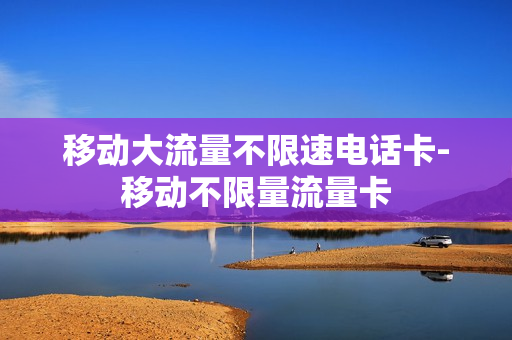 移动大流量不限速电话卡-移动不限量流量卡