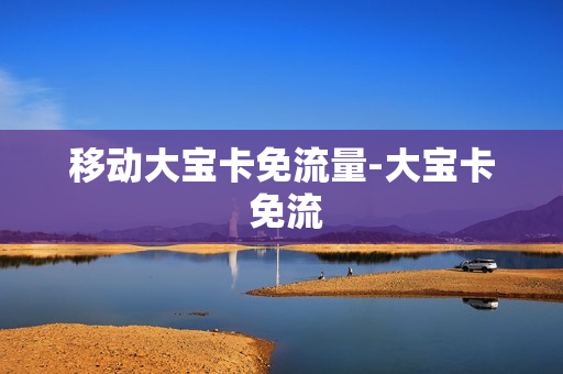 移动大宝卡免流量-大宝卡 免流