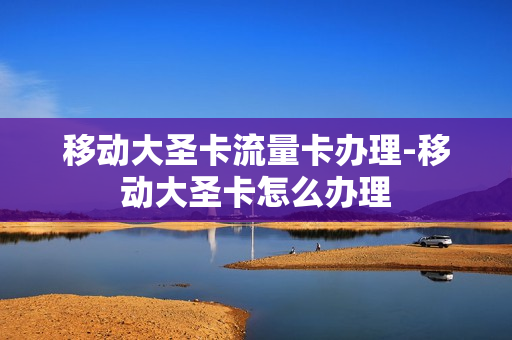 移动大圣卡流量卡办理-移动大圣卡怎么办理