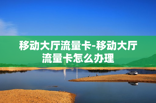 移动大厅流量卡-移动大厅流量卡怎么办理