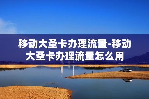 移动大圣卡办理流量-移动大圣卡办理流量怎么用