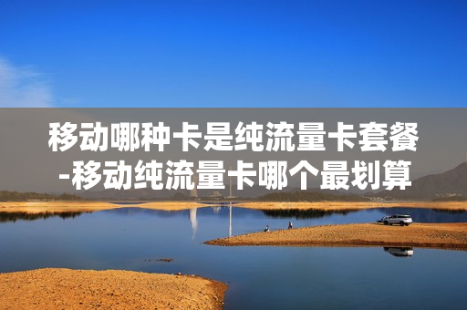 移动哪种卡是纯流量卡套餐-移动纯流量卡哪个最划算