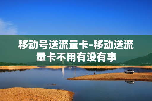 移动号送流量卡-移动送流量卡不用有没有事
