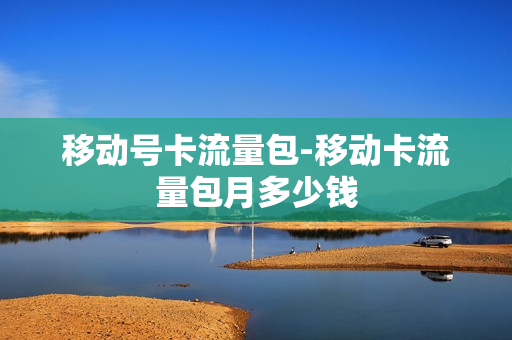 移动号卡流量包-移动卡流量包月多少钱