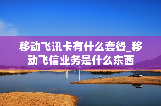 移动飞讯卡有什么套餐_移动飞信业务是什么东西
