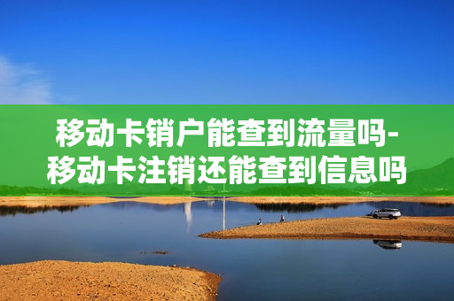 移动卡销户能查到流量吗-移动卡注销还能查到信息吗