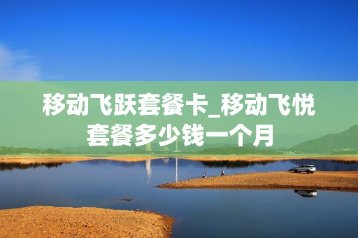 移动飞跃套餐卡_移动飞悦套餐多少钱一个月