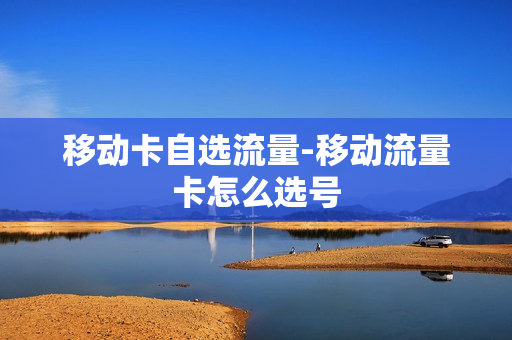 移动卡自选流量-移动流量卡怎么选号
