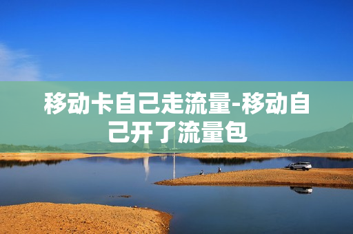 移动卡自己走流量-移动自己开了流量包