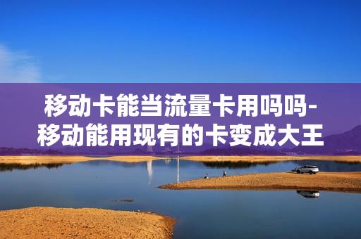 移动卡能当流量卡用吗吗-移动能用现有的卡变成大王卡吗