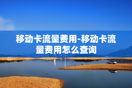 移动卡流量费用-移动卡流量费用怎么查询