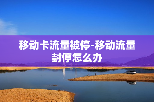 移动卡流量被停-移动流量封停怎么办