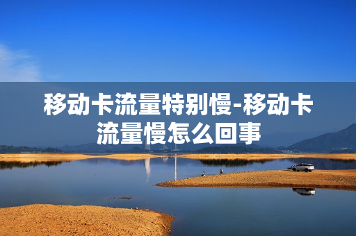 移动卡流量特别慢-移动卡流量慢怎么回事