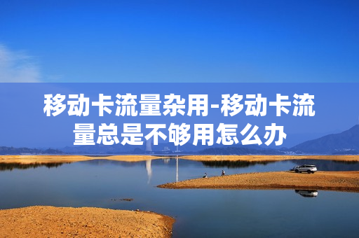 移动卡流量杂用-移动卡流量总是不够用怎么办