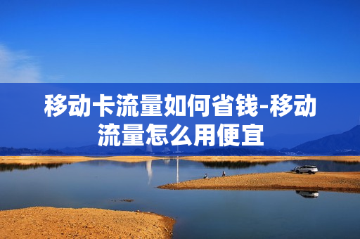 移动卡流量如何省钱-移动流量怎么用便宜