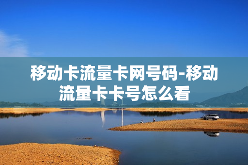 移动卡流量卡网号码-移动流量卡卡号怎么看