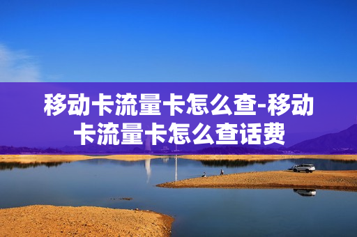 移动卡流量卡怎么查-移动卡流量卡怎么查话费