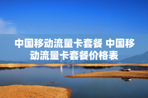 中国移动流量卡套餐 中国移动流量卡套餐价格表