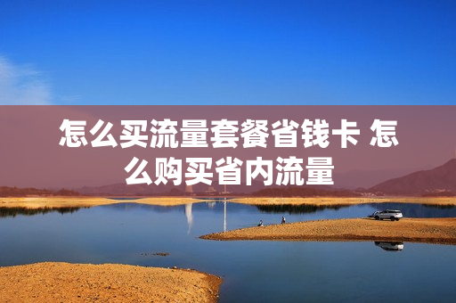 怎么买流量套餐省钱卡 怎么购买省内流量