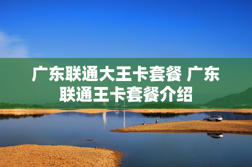 广东联通大王卡套餐 广东联通王卡套餐介绍