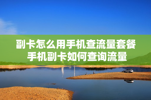 副卡怎么用手机查流量套餐 手机副卡如何查询流量