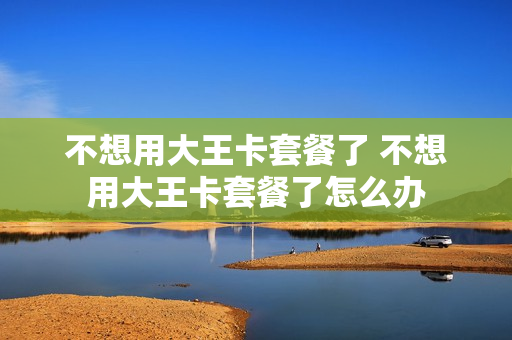 不想用大王卡套餐了 不想用大王卡套餐了怎么办