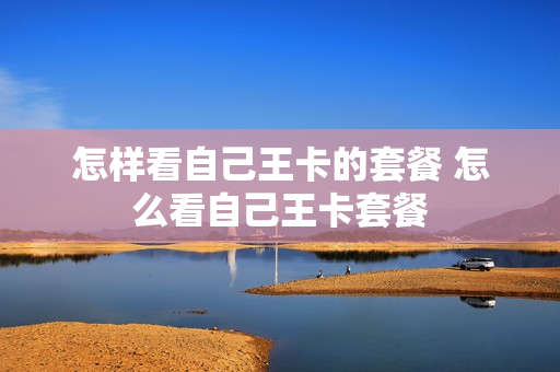 怎样看自己王卡的套餐 怎么看自己王卡套餐