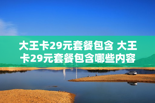 大王卡29元套餐包含 大王卡29元套餐包含哪些内容