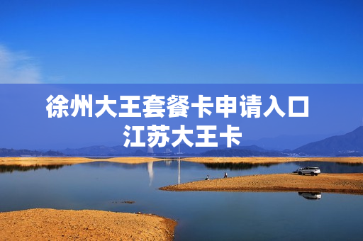 徐州大王套餐卡申请入口 江苏大王卡