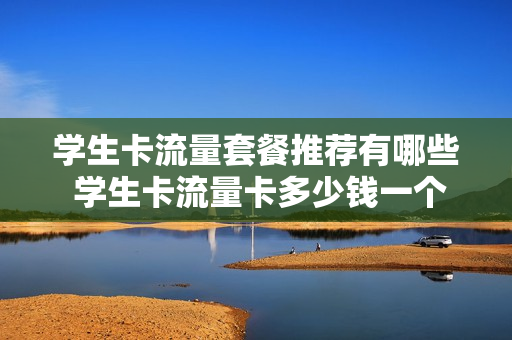 学生卡流量套餐推荐有哪些 学生卡流量卡多少钱一个月
