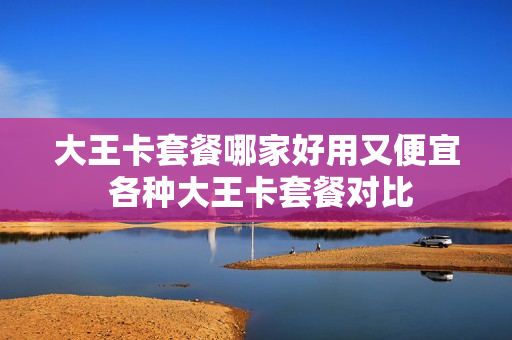 大王卡套餐哪家好用又便宜 各种大王卡套餐对比