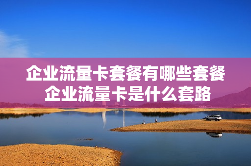 企业流量卡套餐有哪些套餐 企业流量卡是什么套路