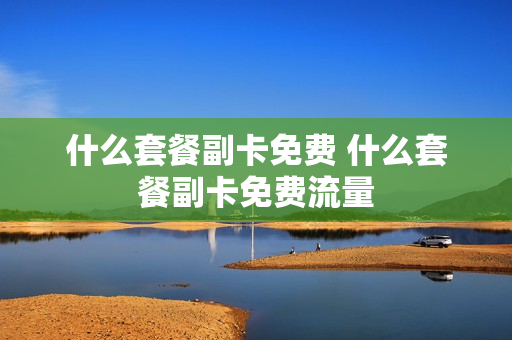 什么套餐副卡免费 什么套餐副卡免费流量