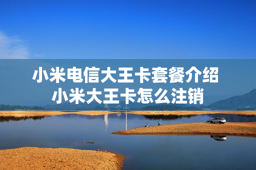 小米电信大王卡套餐介绍 小米大王卡怎么注销