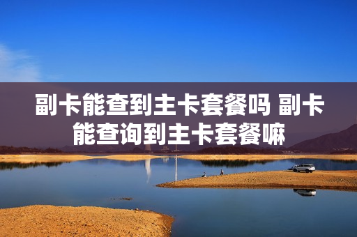 副卡能查到主卡套餐吗 副卡能查询到主卡套餐嘛