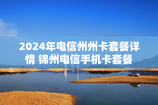 2024年电信州州卡套餐详情 锦州电信手机卡套餐