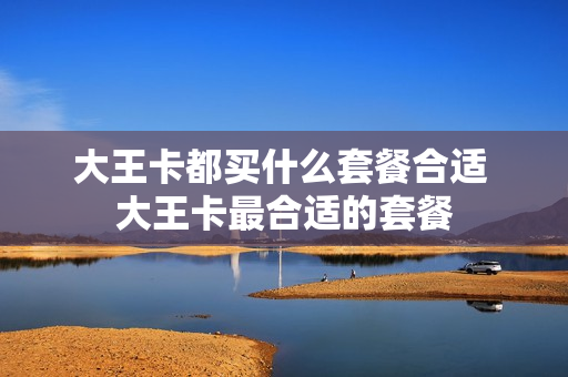 大王卡都买什么套餐合适 大王卡最合适的套餐