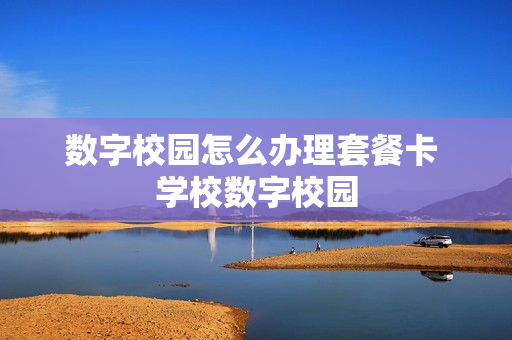 数字校园怎么办理套餐卡 学校数字校园