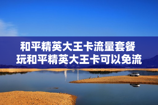 和平精英大王卡流量套餐 玩和平精英大王卡可以免流吗