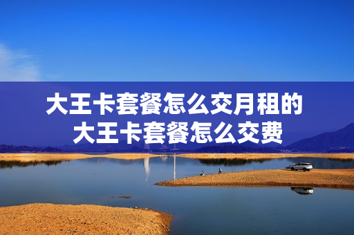 大王卡套餐怎么交月租的 大王卡套餐怎么交费