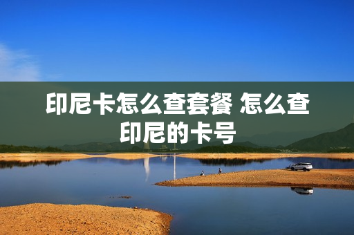 印尼卡怎么查套餐 怎么查印尼的卡号