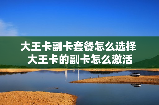 大王卡副卡套餐怎么选择 大王卡的副卡怎么激活