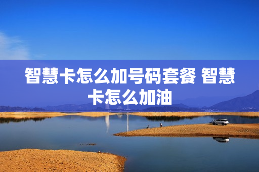 智慧卡怎么加号码套餐 智慧卡怎么加油