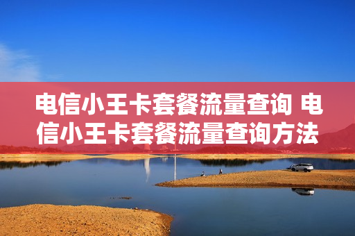 电信小王卡套餐流量查询 电信小王卡套餐流量查询方法