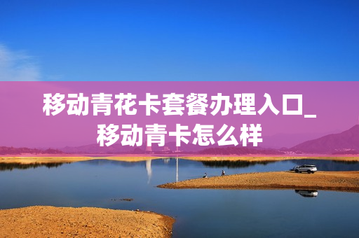 移动青花卡套餐办理入口_移动青卡怎么样